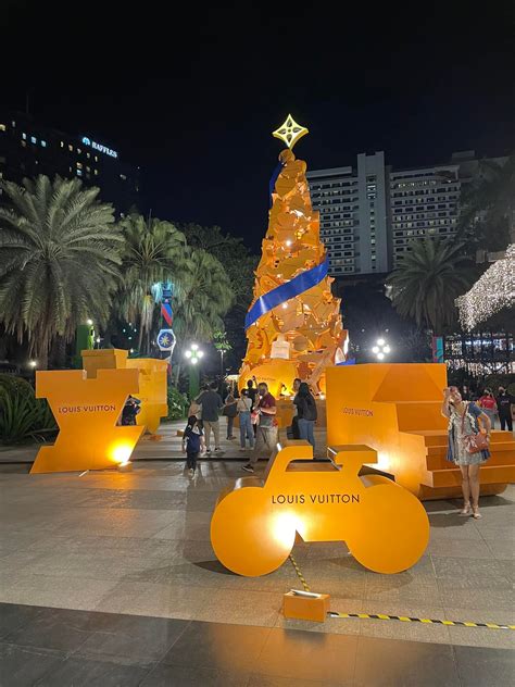 louis vuitton christmas tree manila|Louis Vuitton Celebrates The Holiday Season With A .